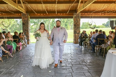 Cody and Elizabeth's wedding at Fox Hollow