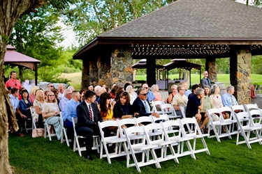 Lakewood couple's wedding at Fox Hollow